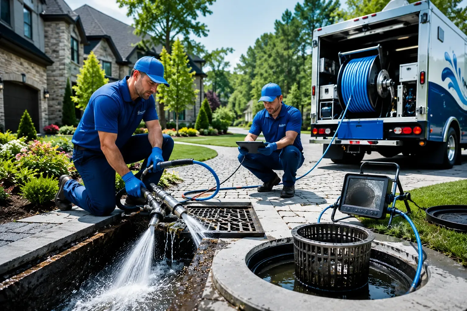 Local outdoor drain cleaning professionals in Switzer, WV