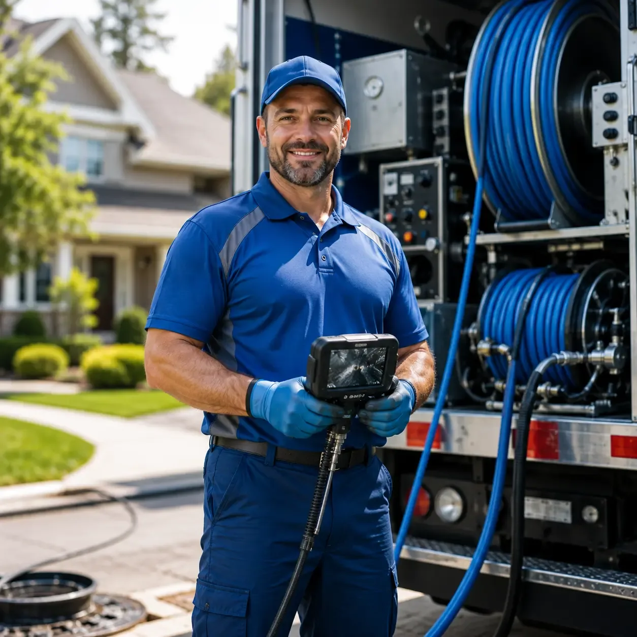Local outdoor drain cleaning specialists in Switzer, WV